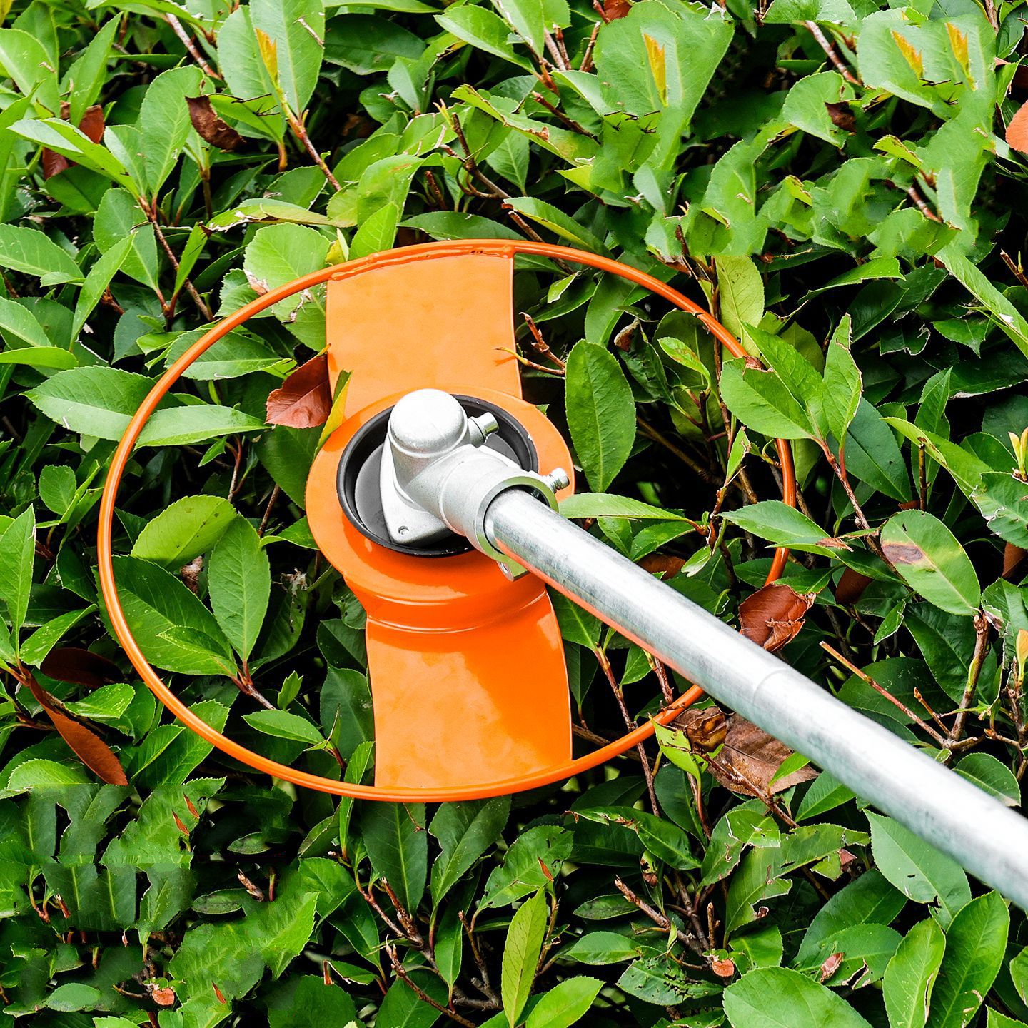 Power Tools Orange - 2pcs Orange Metal Grass Trimmer Guard