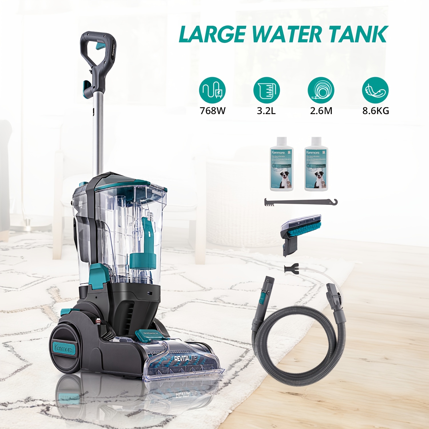 Power Tools Types - Professional Grade Dual Powered Brushroll Carpet