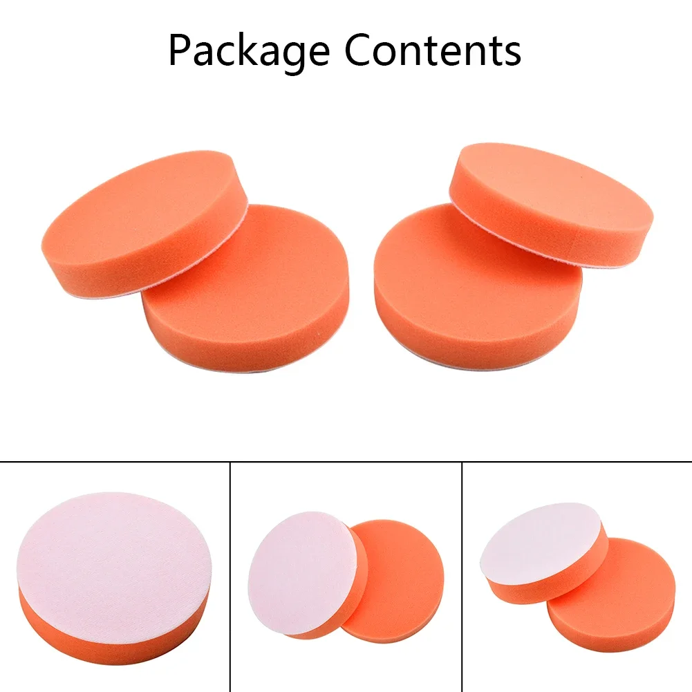 4Pcs 125mm Car Polishing Spong – обзор и цена Power Tools Orange