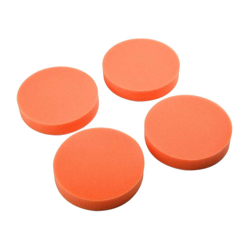 4Pcs 125mm Car Polishing Spong – обзор и цена Power Tools Orange
