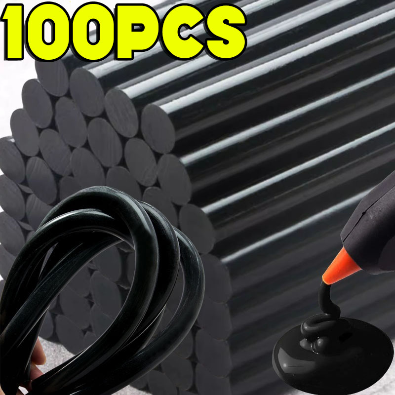 Black Hot Melt Glue Stick 7mm  – обзор и цена Power Tools Wholesale