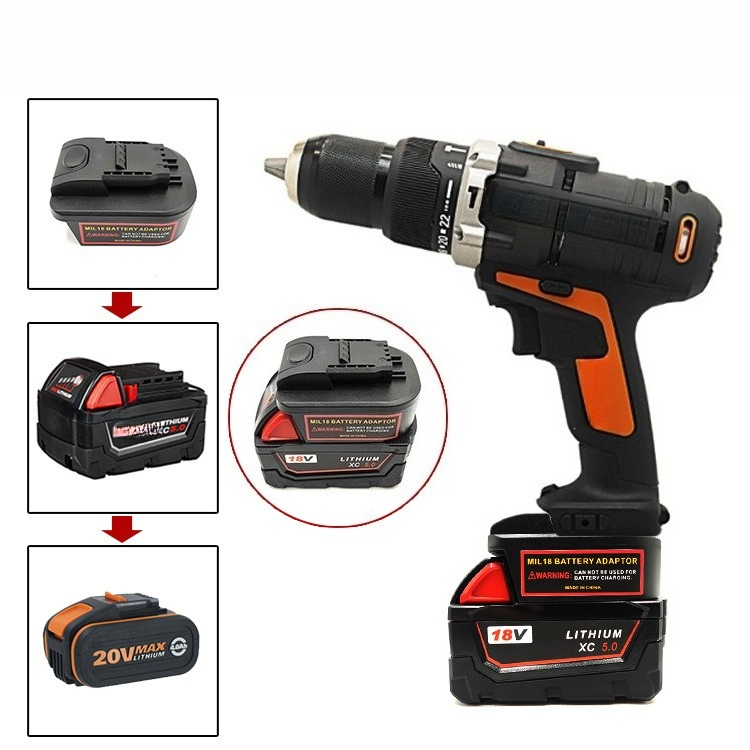 For Worx 20V 4-Pin Orange Powe – обзор и цена Power Tools Orange