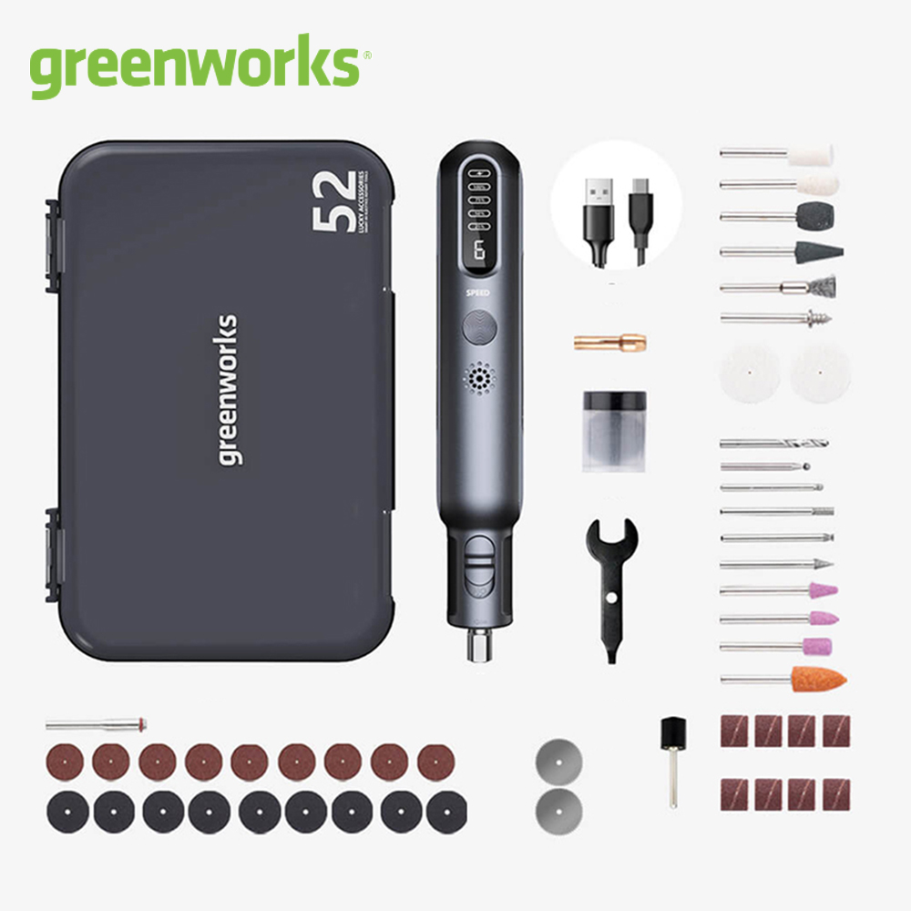 Greenworks 8V Mini Grinder 52p – обзор и цена Power Tools Pink