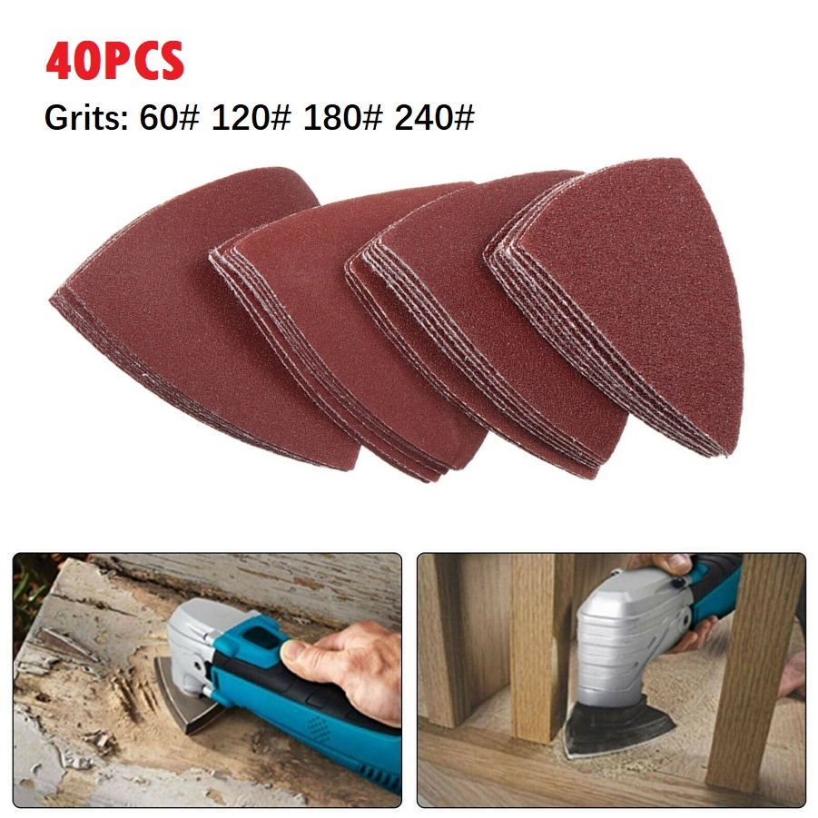 40pc Triangle Sandpaper 60/120 – обзор и цена Power Tools Accessories