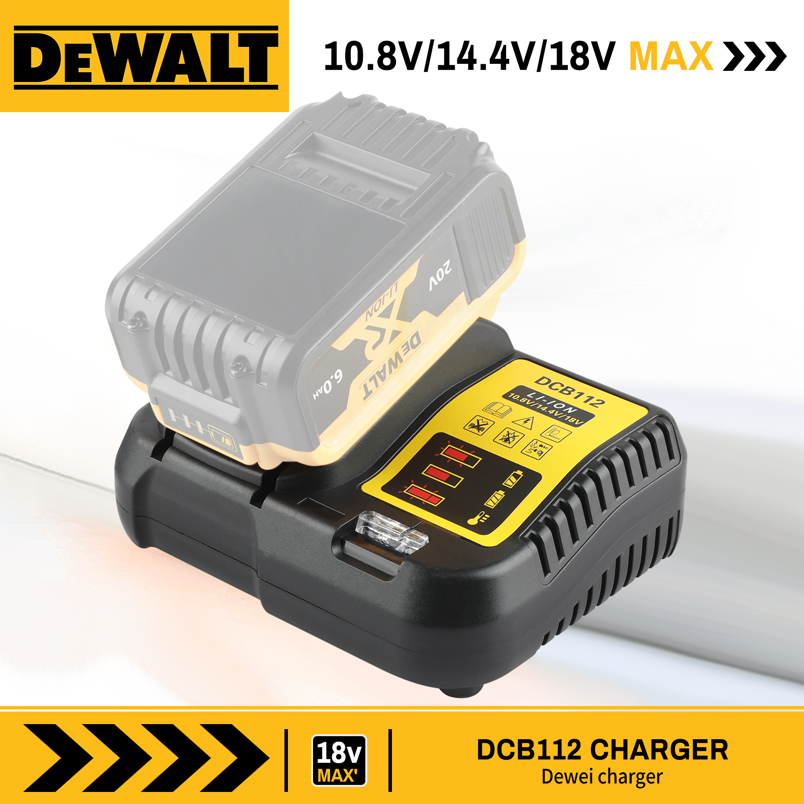 NEW 2026 DCB112 Smart Li-ion C – обзор и цена Dewalt Power Tools Xr