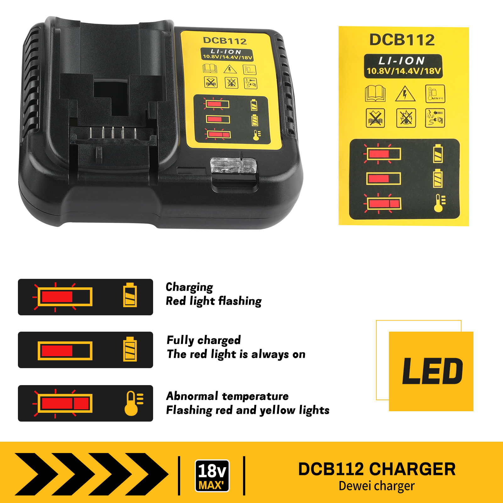 NEW 2026 DCB112 Smart Li-ion C – обзор и цена Dewalt Power Tools Xr