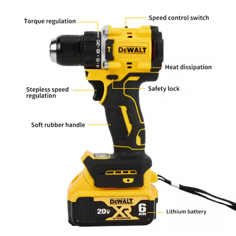 DEWALT DCD805 20V MAX XR Cordl – обзор и цена Dewalt Power Tools Xr