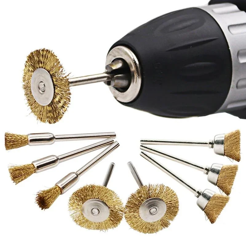 9 Pcs 3mm Copper Wire Brushes  – обзор и цена Power Tools Accessories
