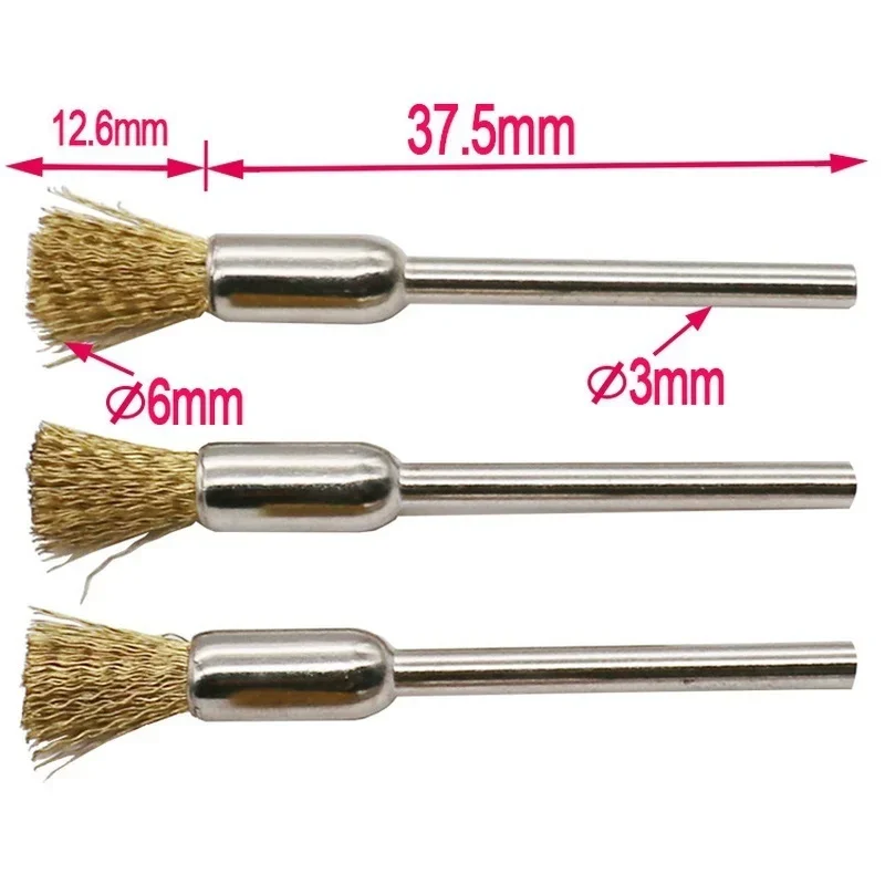 9 Pcs 3mm Copper Wire Brushes  – обзор и цена Power Tools Accessories