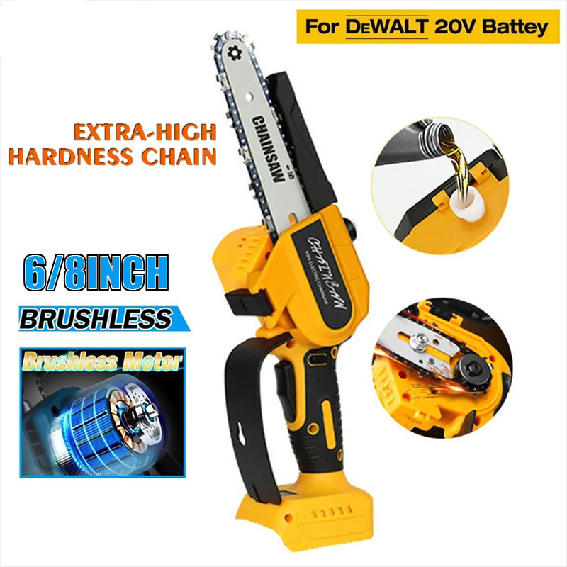 6/8 Inch Brushless Chainsaw fo – обзор и цена Power Tools Pink