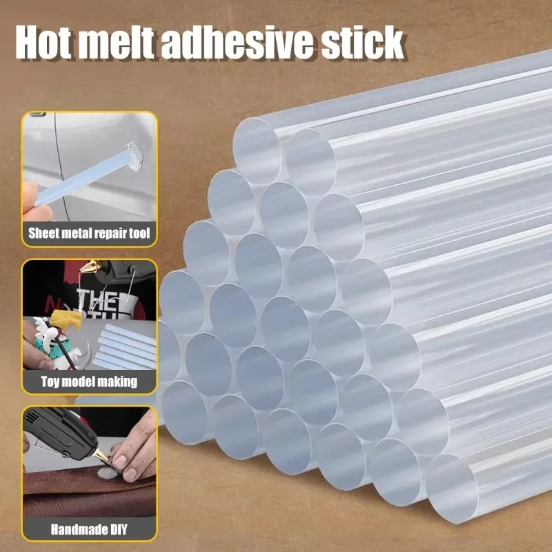 100/1x 7mm Transparent Hot Mel – обзор и цена Power Tools Wholesale