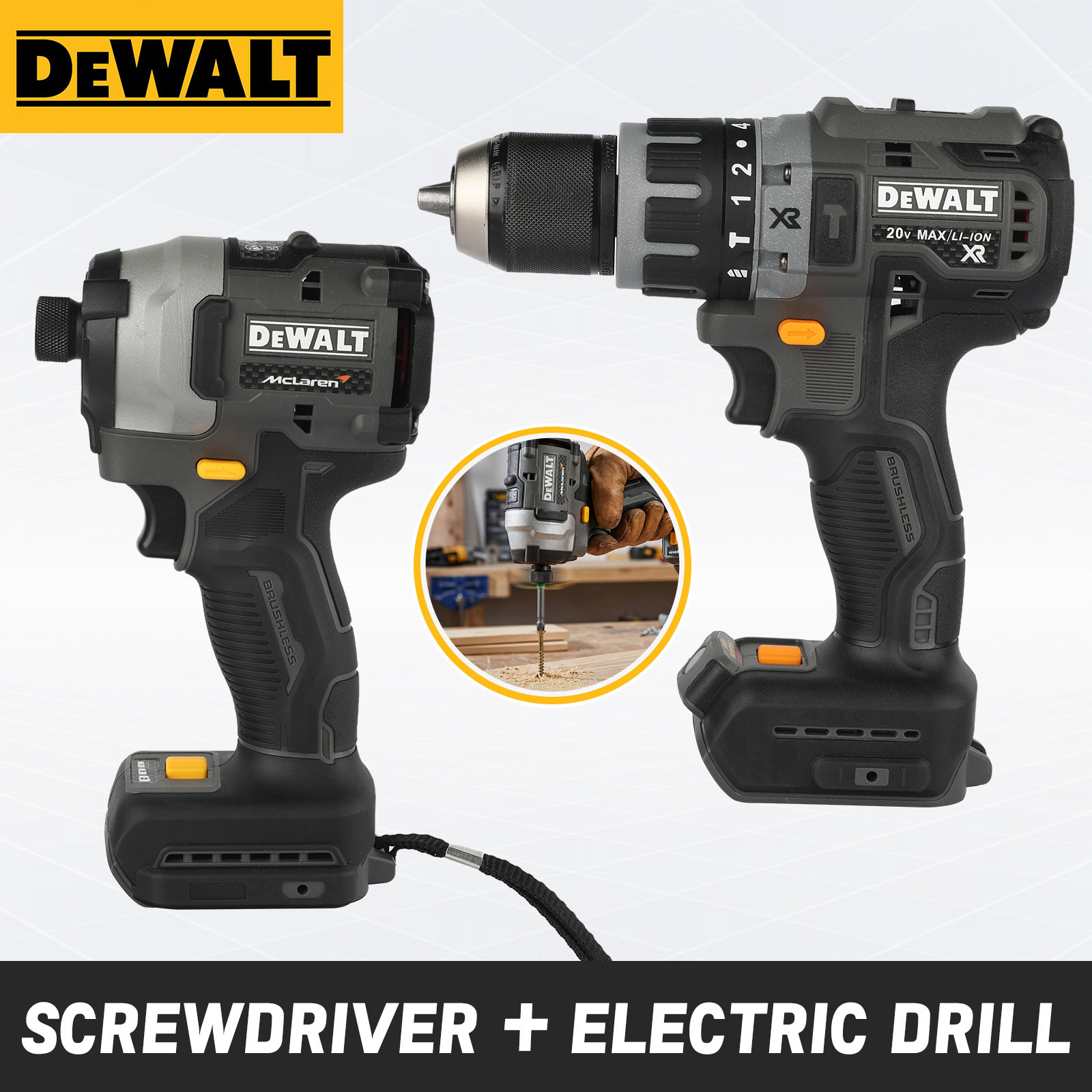 DeWalt DCF85M McLaren Brushles – обзор и цена Dewalt Power Tools Xr