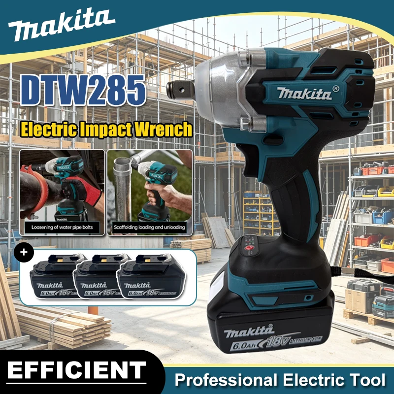 Makita DTW285 18V Brushless El – обзор и цена Power Tools Universal Battery