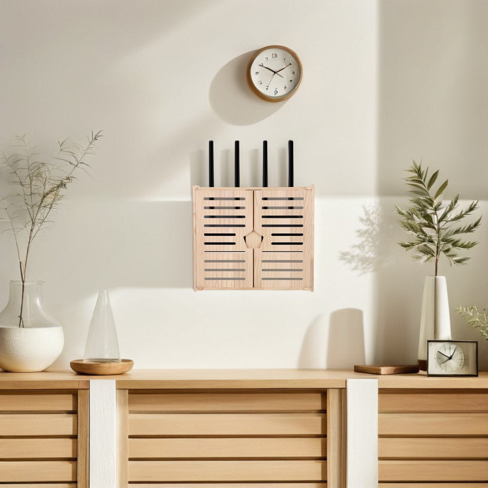 Wooden WiFi Router Storage Box – обзор и цена Power Tools Types