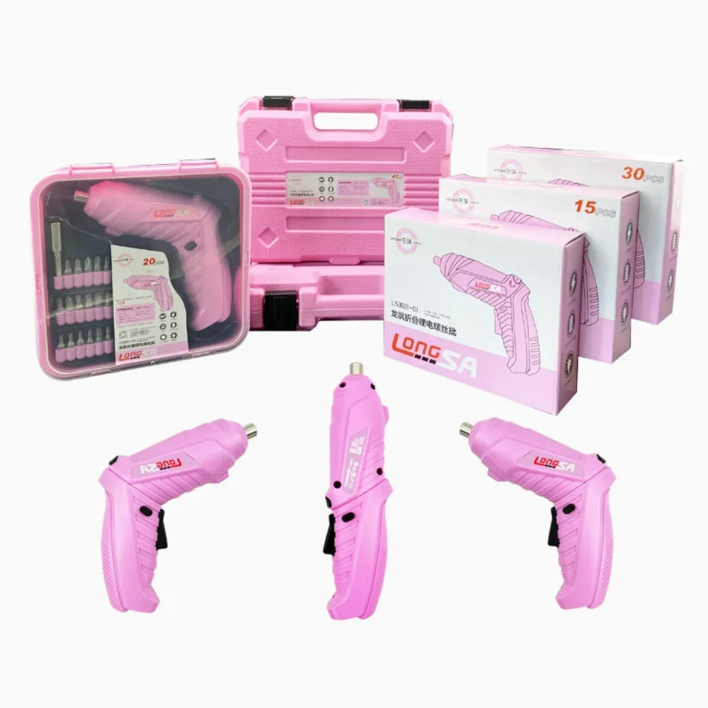 New Full Pink Electric Screwdr – обзор и цена Power Tools Pink