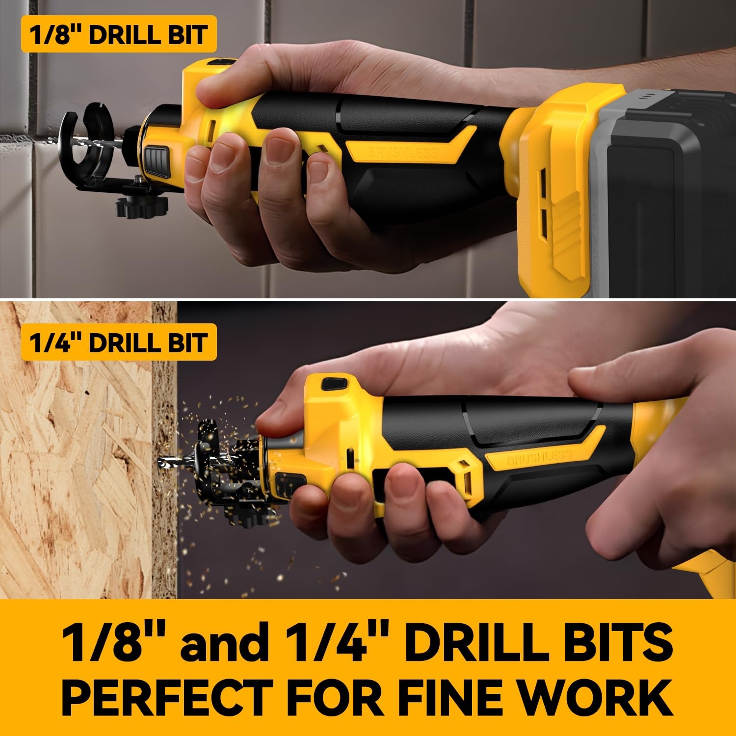 3 Gears Brushless Electric Dry – обзор и цена Power Tools Universal Battery