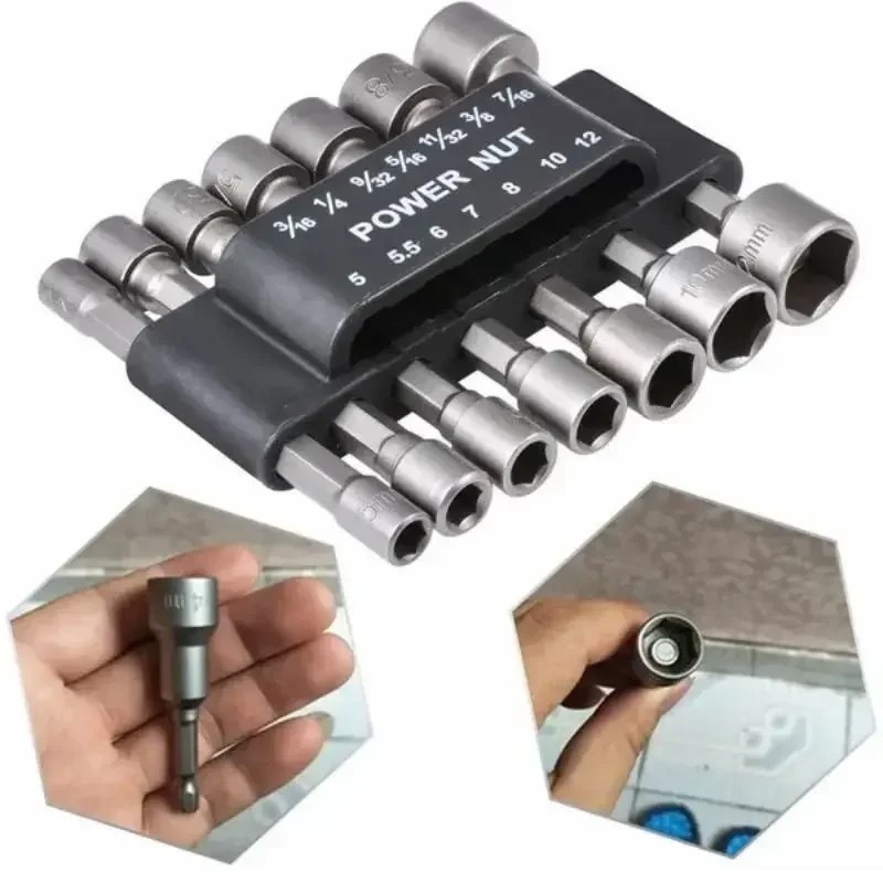 9/14Pcs Set Socket Wrench Powe – обзор и цена Power Tools Extension