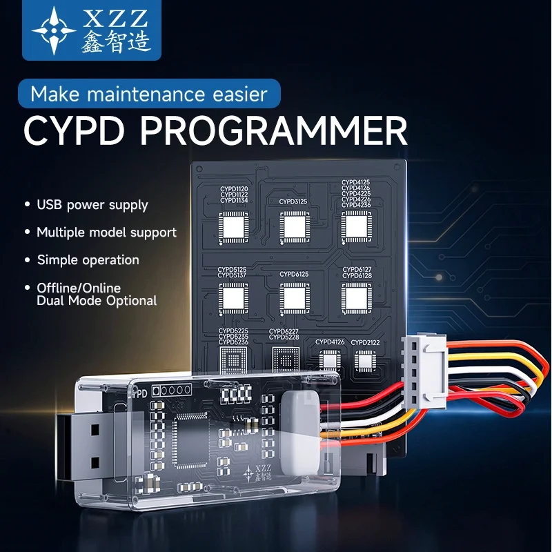 XZZ CYPD Programmer for USB Po – обзор и цена Power Tools Types