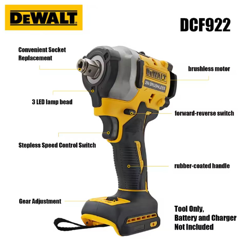 DEWALT Brushless Electric Dril – обзор и цена Dewalt Power Tools Xr