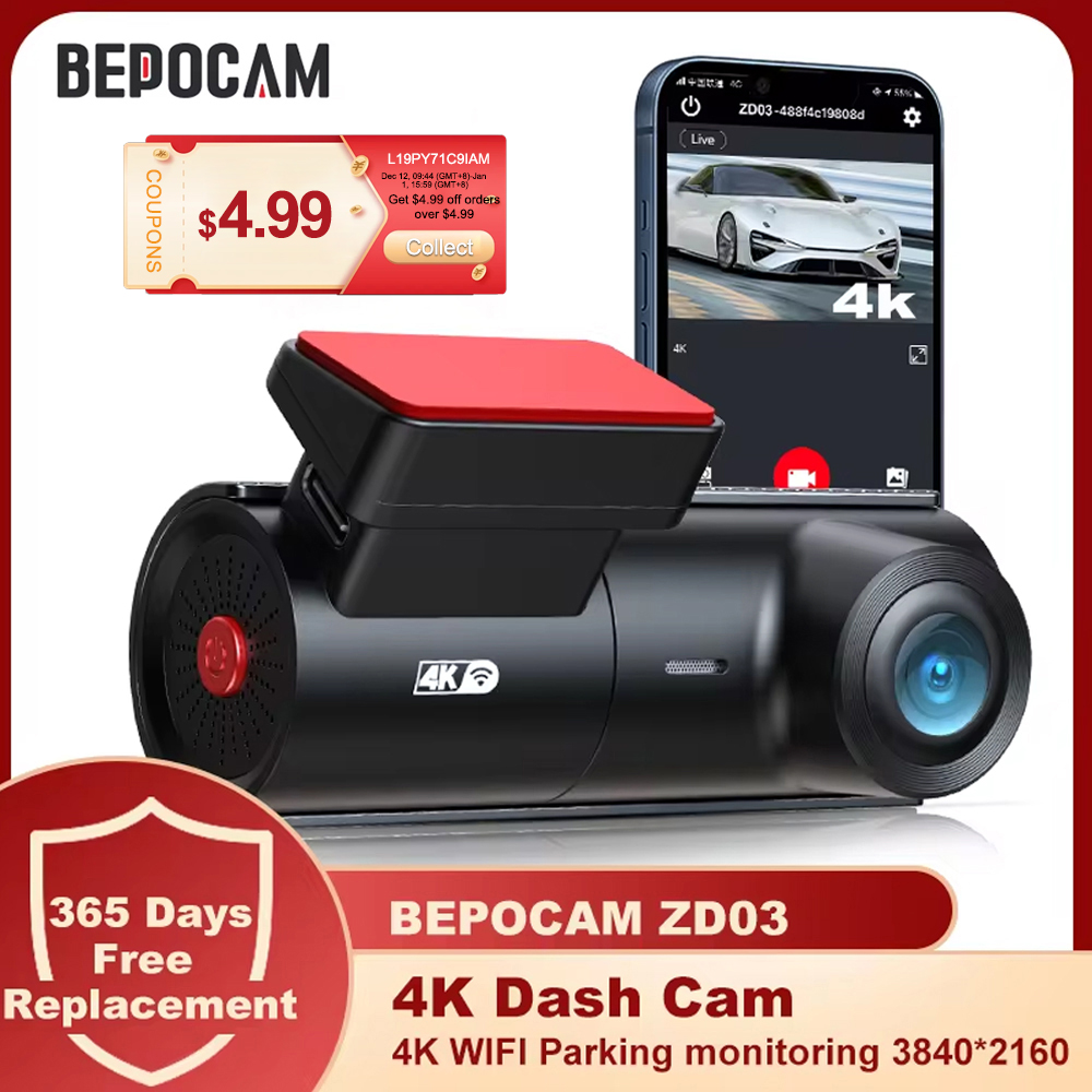 BEPOCAM ZD03 4K Dash Cam for C – обзор и цена Power Tools Germany