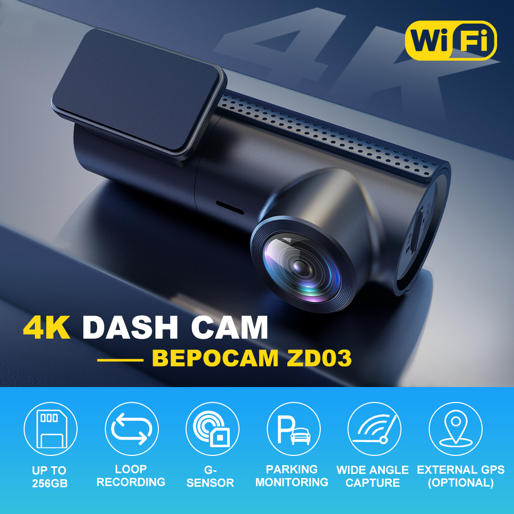 BEPOCAM ZD03 4K Dash Cam for C – обзор и цена Power Tools Germany