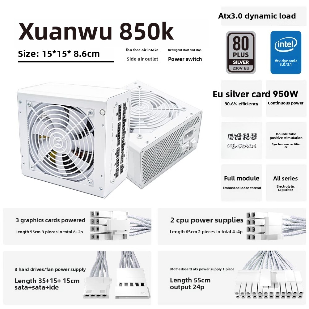 Host power supply 850k stable  – обзор и цена Zero Power Tools