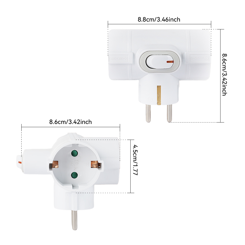 1/2pcs European Standard Multi – обзор и цена Power Tools Extension